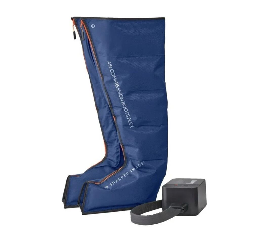 NEW Sharper Image Air Compression Boots Flex Leg Recovery System Small/Medium